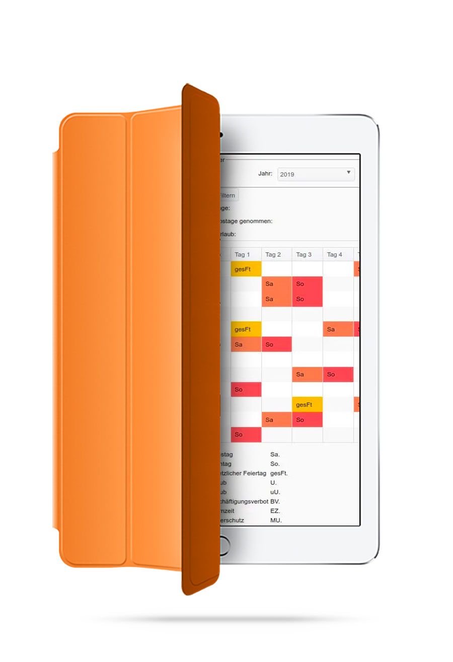 iPad mit trac Software